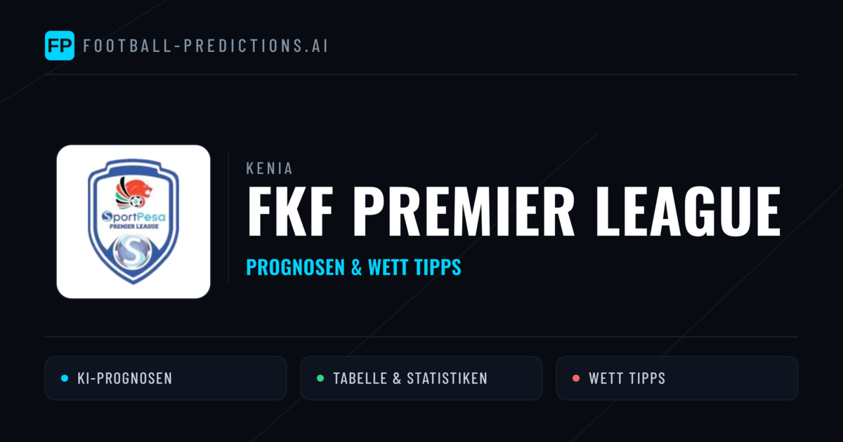 Kenia FKF Premier League Wett Tipps — Fußball Prognosen