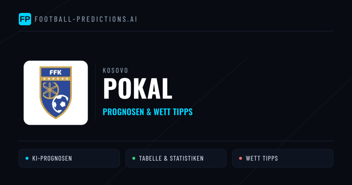 Kosovo Pokal Wett Tipps — Fußball Prognosen
