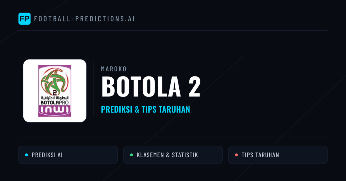 Maroko Botola 2 Prediksi & Tips Taruhan - Prediksi bola malam ini