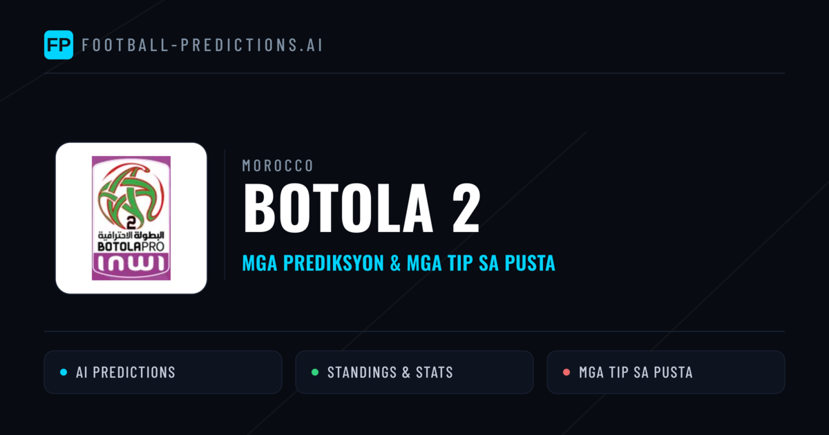 Morocco Botola 2 Predictions & Betting Tips