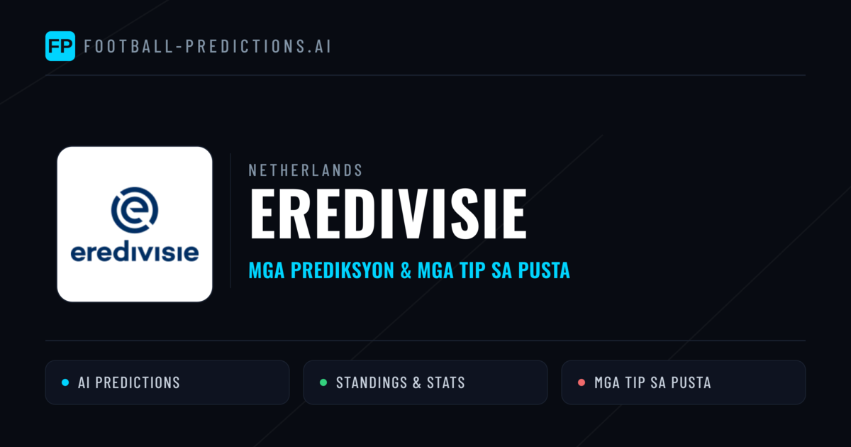 Netherlands Eredivisie Predictions & Betting Tips