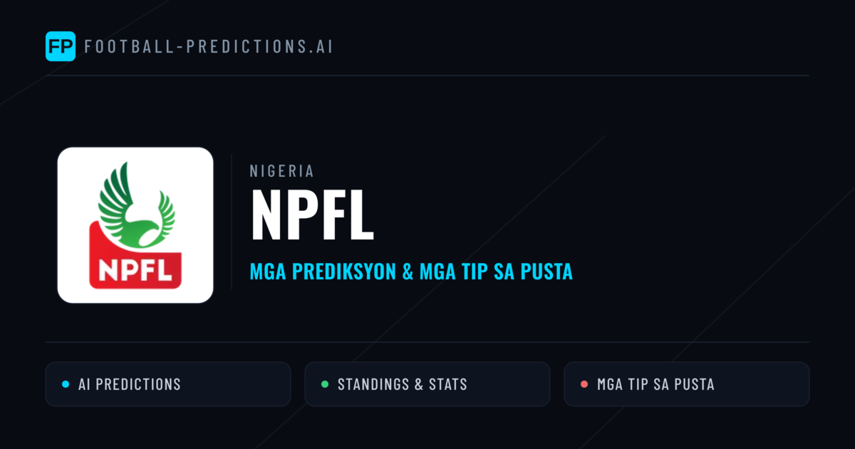Nigeria NPFL Predictions & Betting Tips