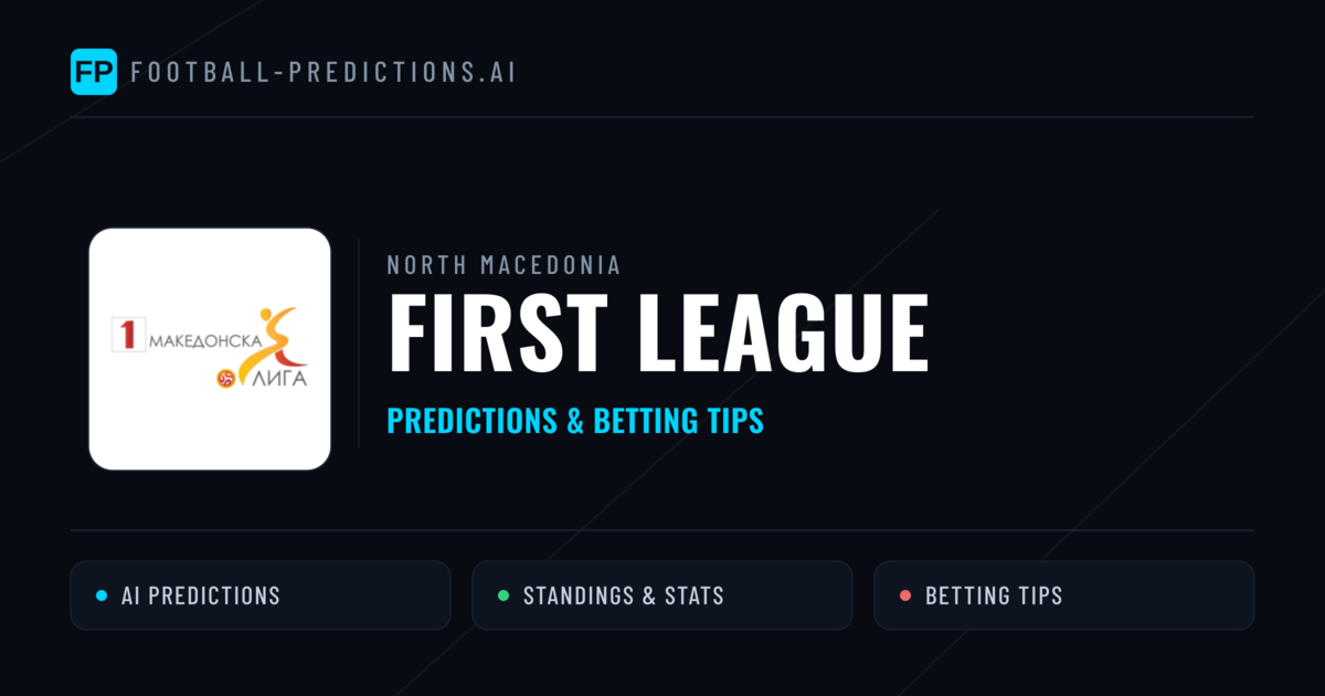 North Macedonia First League Predictions & Betting Tips