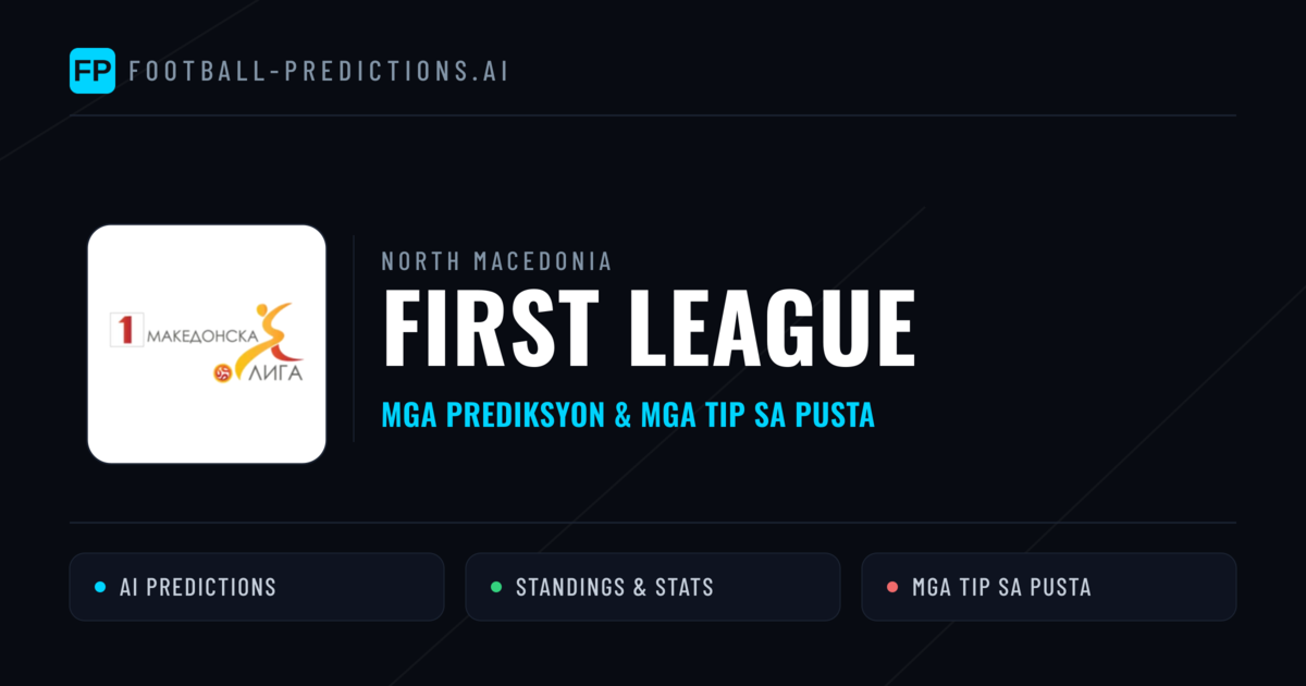 North Macedonia First League Predictions & Betting Tips