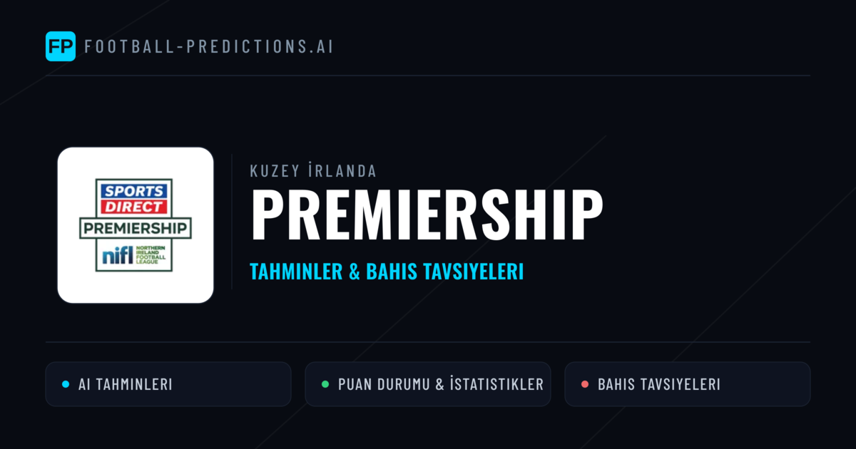 Kuzey İrlanda Premiership Tahminleri & Bahis İpuçları