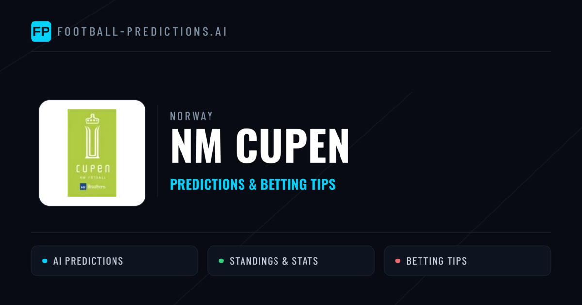 Norway NM Cupen Predictions & Betting Tips