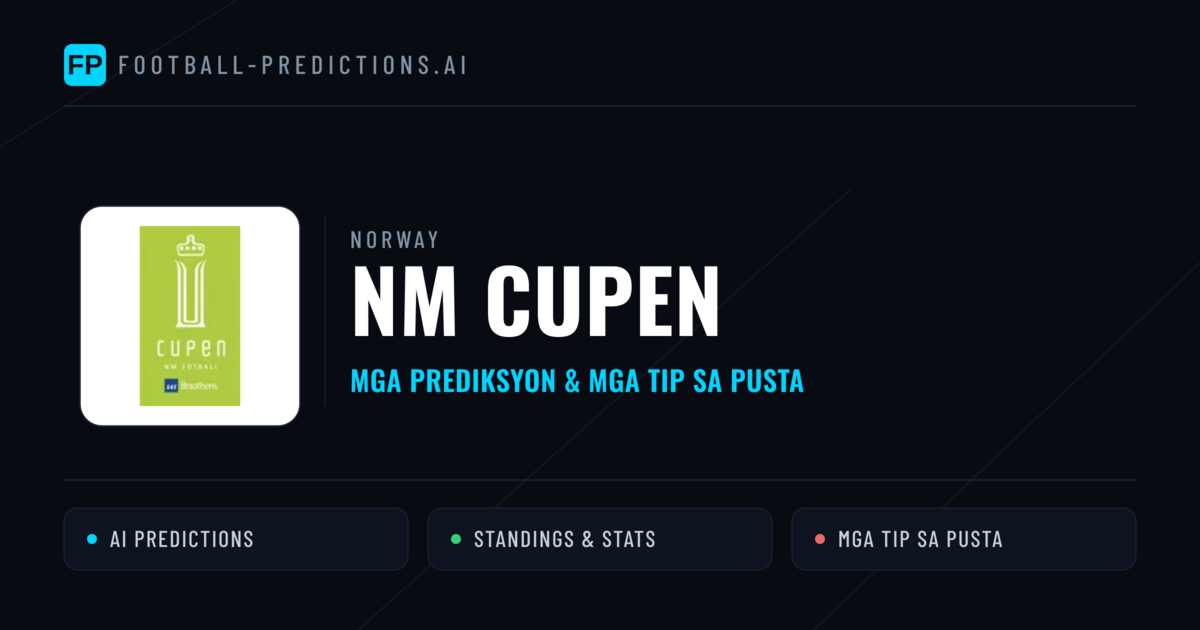 Norway NM Cupen Predictions & Betting Tips