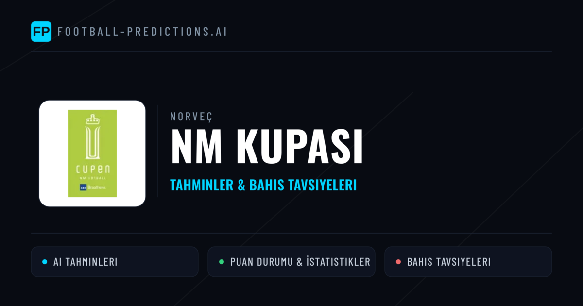 Norveç NM Kupası Tahminleri & Bahis İpuçları