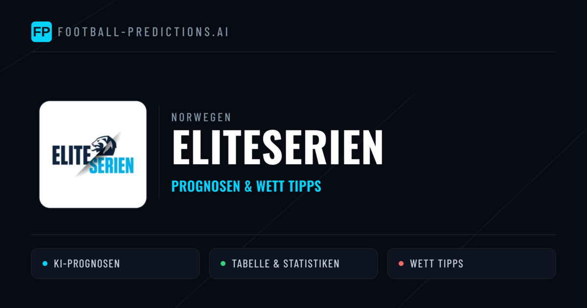 Norwegen Eliteserien Wett Tipps — Fußball Prognosen