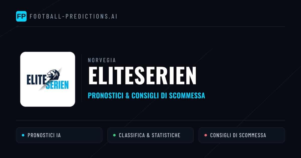 Norvegia Eliteserien Pronostici Calcio — Gratis Oggi