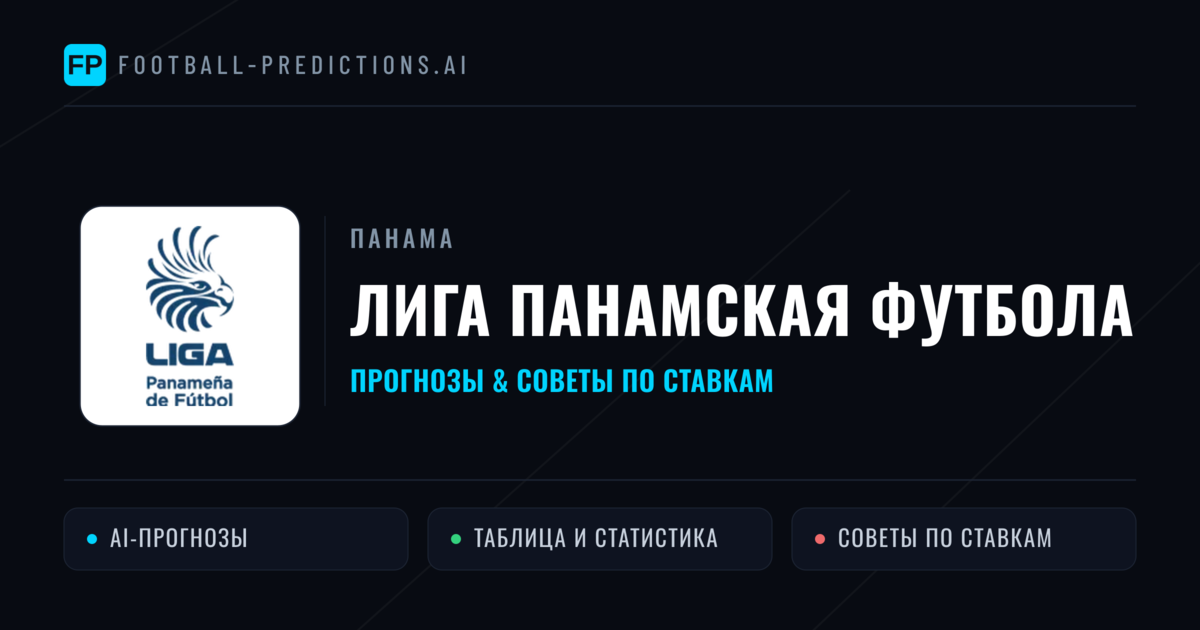 Прогнозы Панама Лига Панамская футбола — ставки и советы экспертов