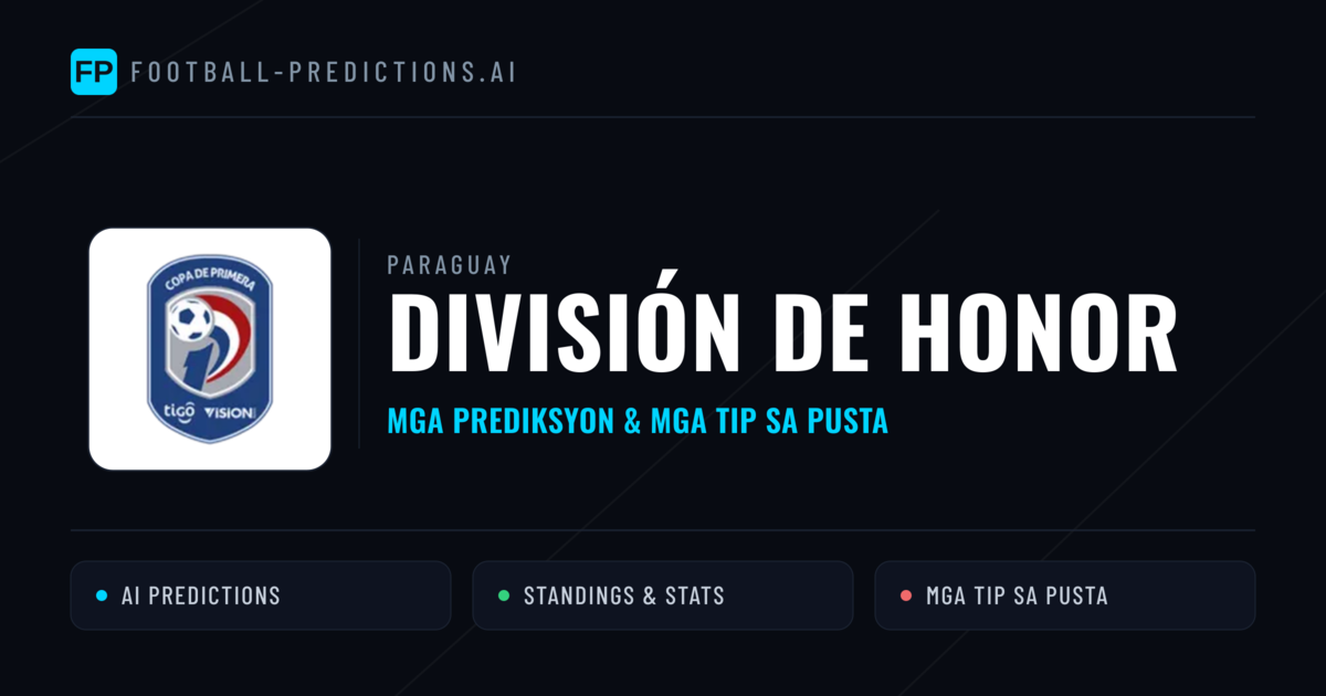 Paraguay División de Honor Predictions & Betting Tips