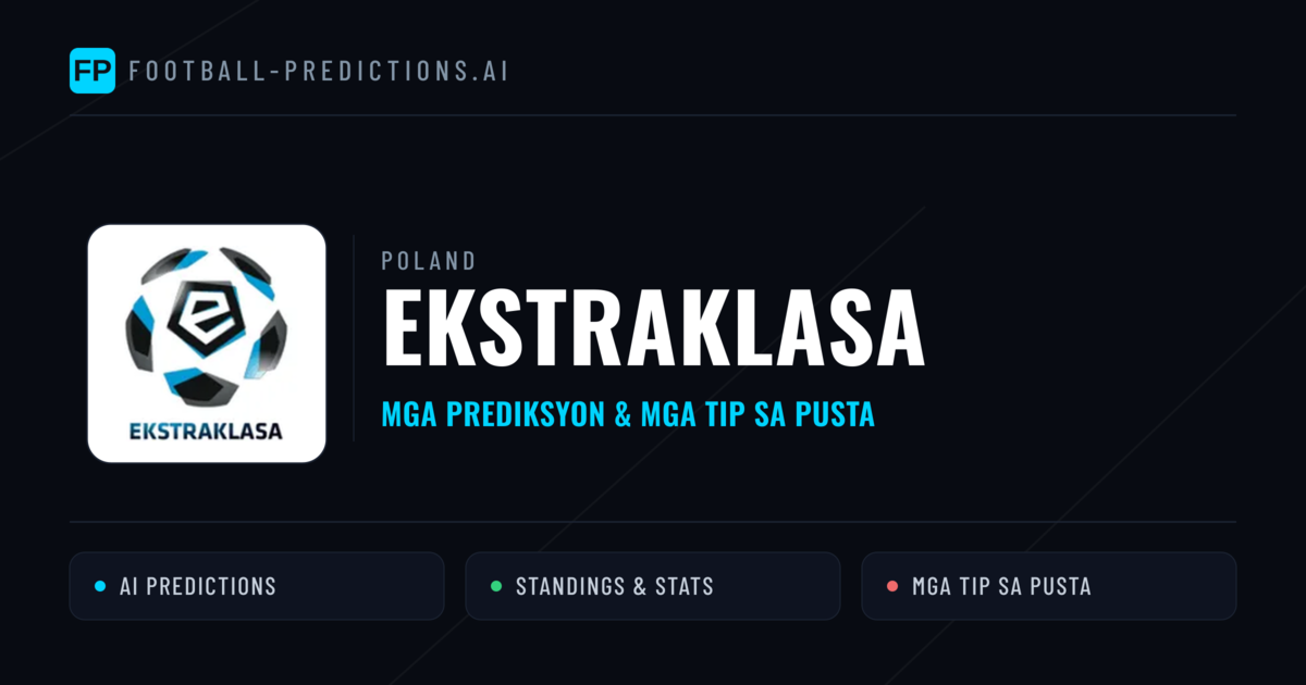 Poland Ekstraklasa Predictions & Betting Tips