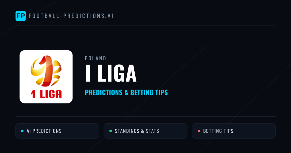 Poland I Liga Predictions & Betting Tips