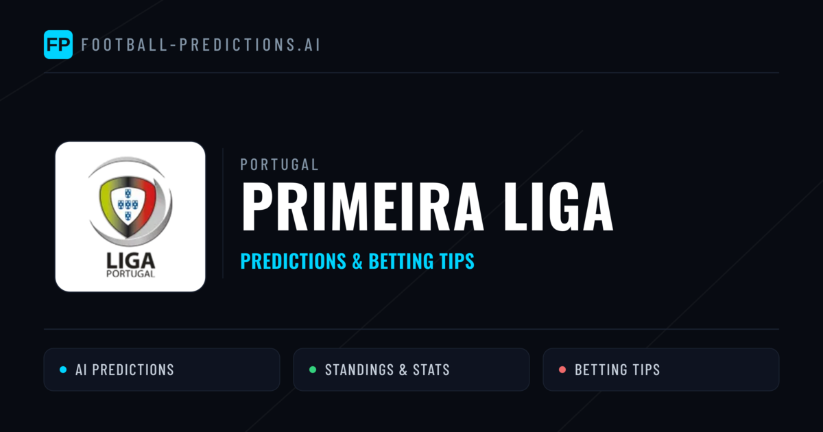 Portugal Primeira Liga Predictions & Betting Tips