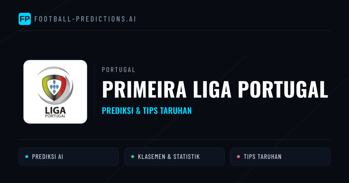 Portugal Primeira Liga Portugal Prediksi & Tips Taruhan - Prediksi bola malam ini