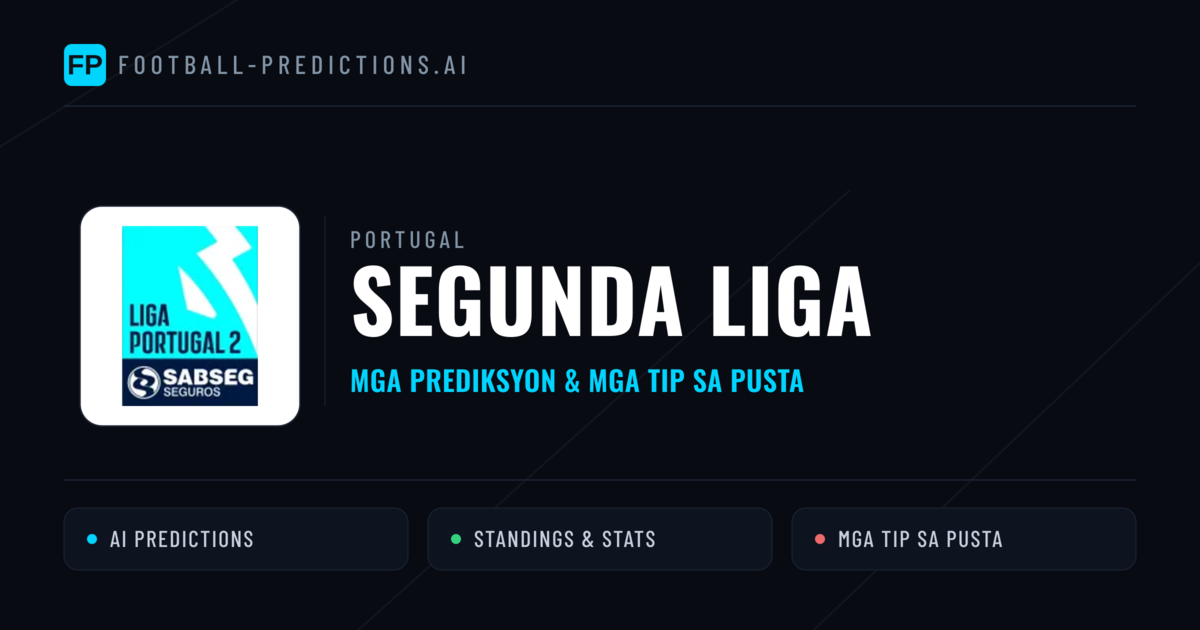 Portugal Segunda Liga Predictions & Betting Tips