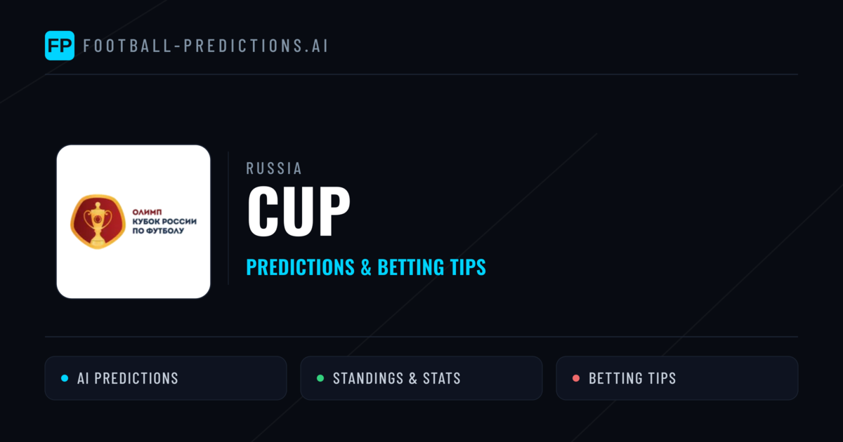 Russia Cup Predictions & Betting Tips