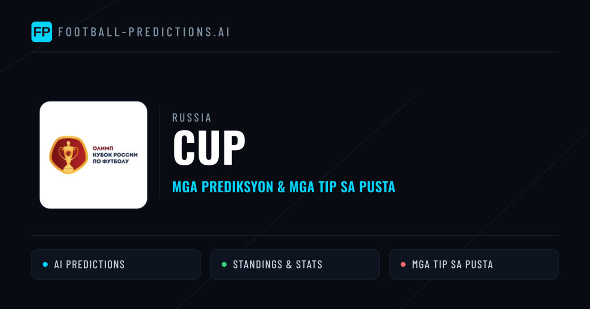 Russia Cup Predictions & Betting Tips