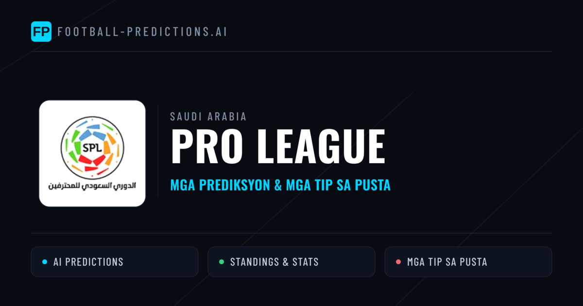 Saudi Arabia Pro League Predictions & Betting Tips
