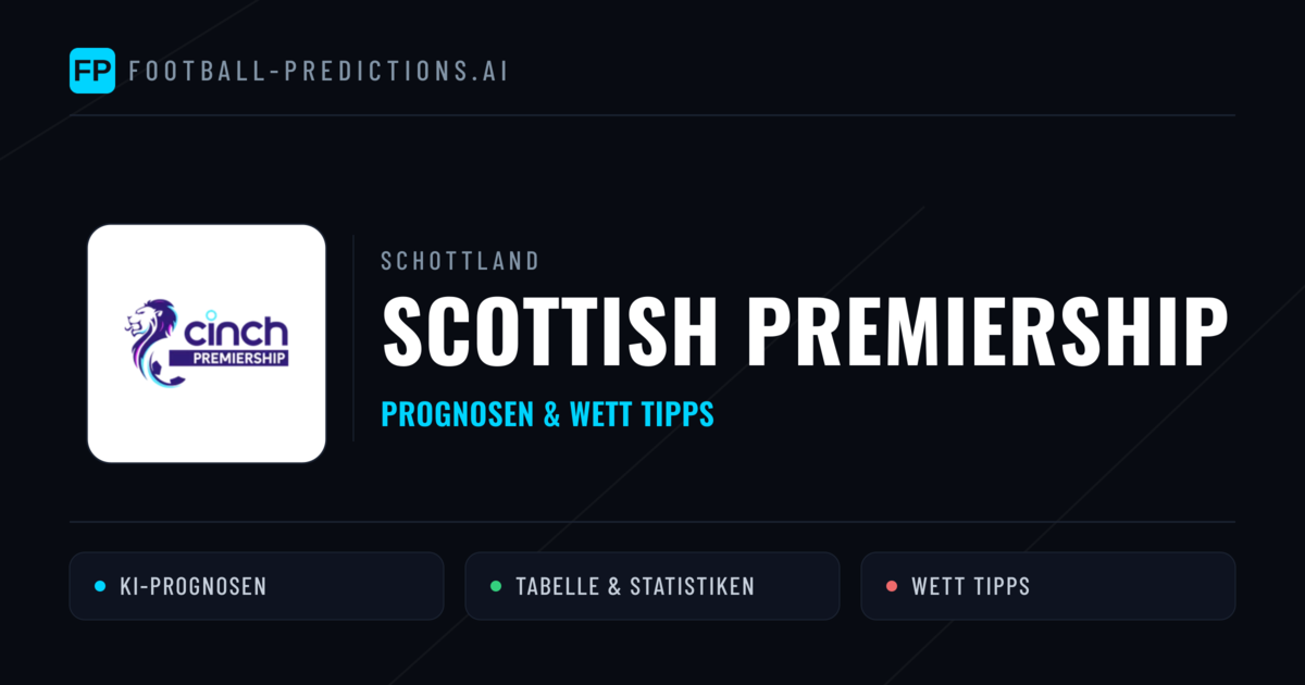 Schottland Scottish Premiership Wett Tipps — Fußball Prognosen