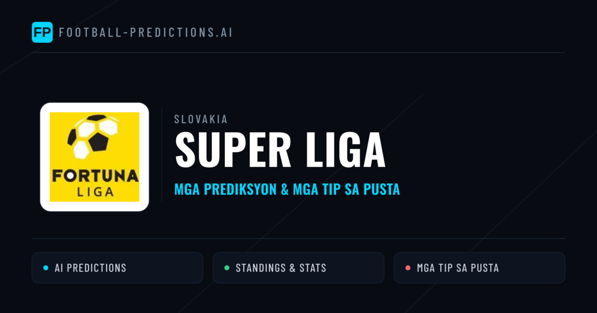 Slovakia Super Liga Predictions & Betting Tips