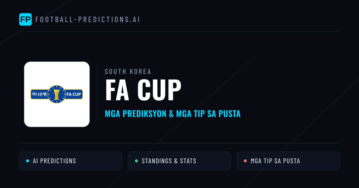 South Korea FA Cup Predictions & Betting Tips