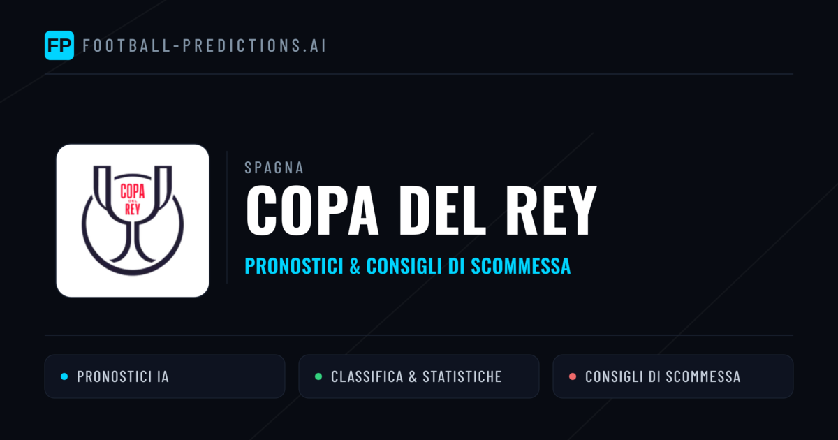 Spagna Copa del Rey Pronostici Calcio — Gratis Oggi
