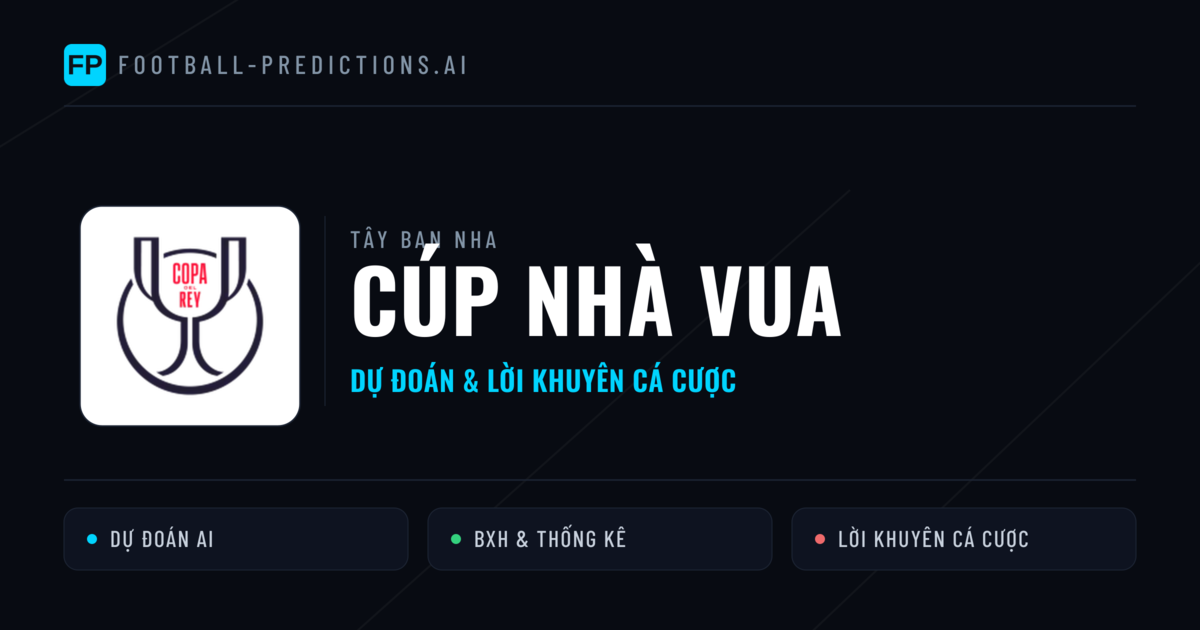 Tây Ban Nha dự đoán bóng đá Cúp Nhà vua & mẹo cá cược