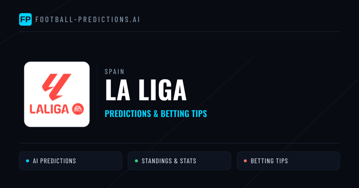 Spain La Liga Predictions & Betting Tips