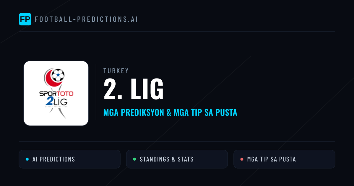 Turkey 2. Lig Predictions & Betting Tips