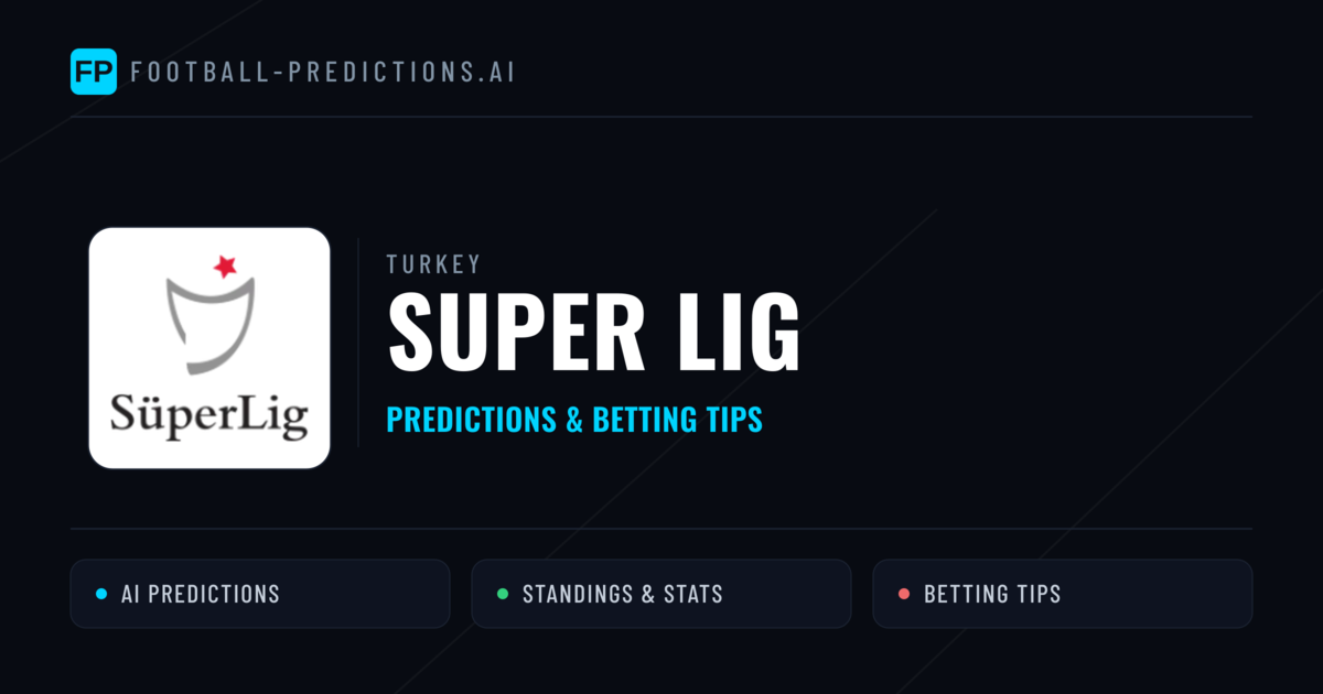Turkey Super Lig Predictions & Betting Tips