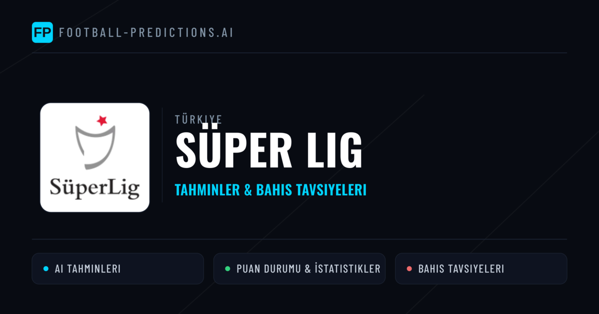 Türkiye Süper Lig Tahminleri & Bahis İpuçları