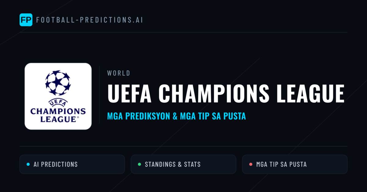 UEFA Champions League Predictions & Betting Tips