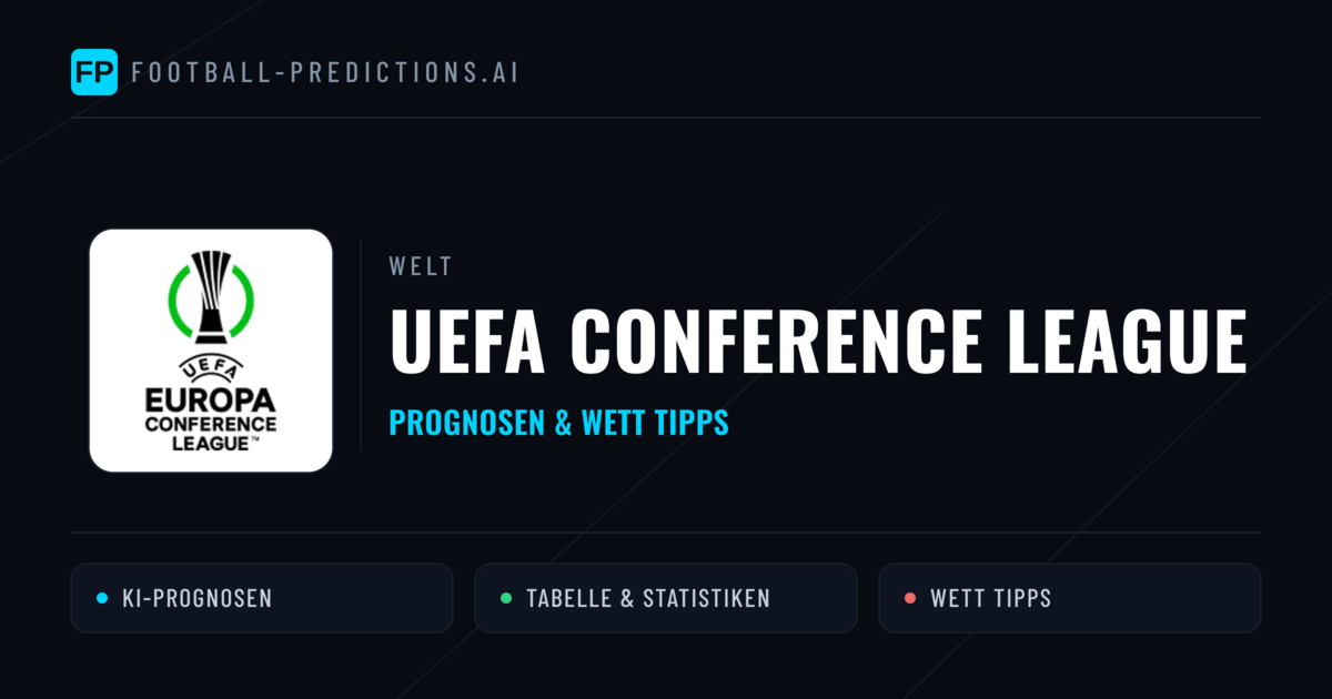 UEFA Conference League Wett Tipps — Fußball Prognosen