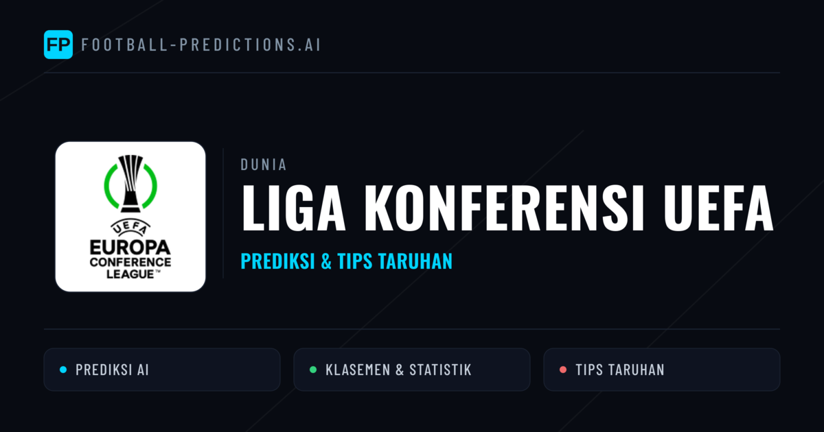 Liga Konferensi UEFA Prediksi & Tips Taruhan - Prediksi bola malam ini