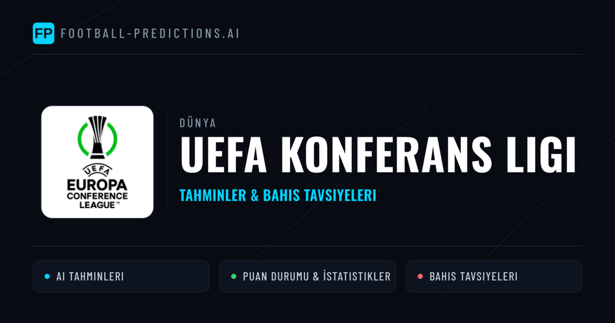 UEFA Konferans Ligi Tahminleri & Bahis İpuçları
