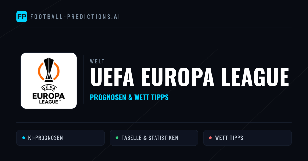 UEFA Europa League Wett Tipps — Fußball Prognosen