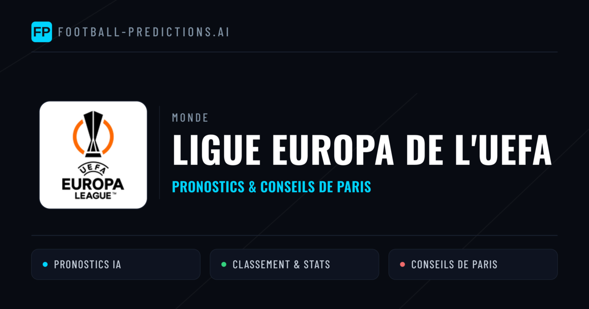 Ligue Europa de l'UEFA Pronostics Football — Expert et Gratuits