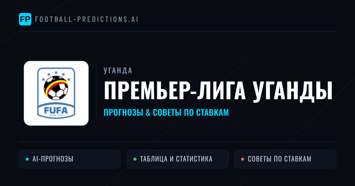 Прогнозы Уганда Премьер-лига Уганды — ставки и советы экспертов