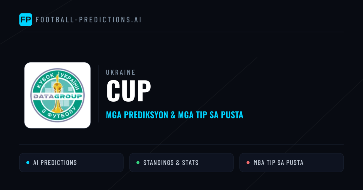 Ukraine Cup Predictions & Betting Tips