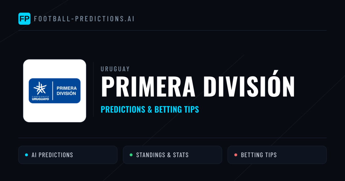 Uruguay Primera División Predictions & Betting Tips
