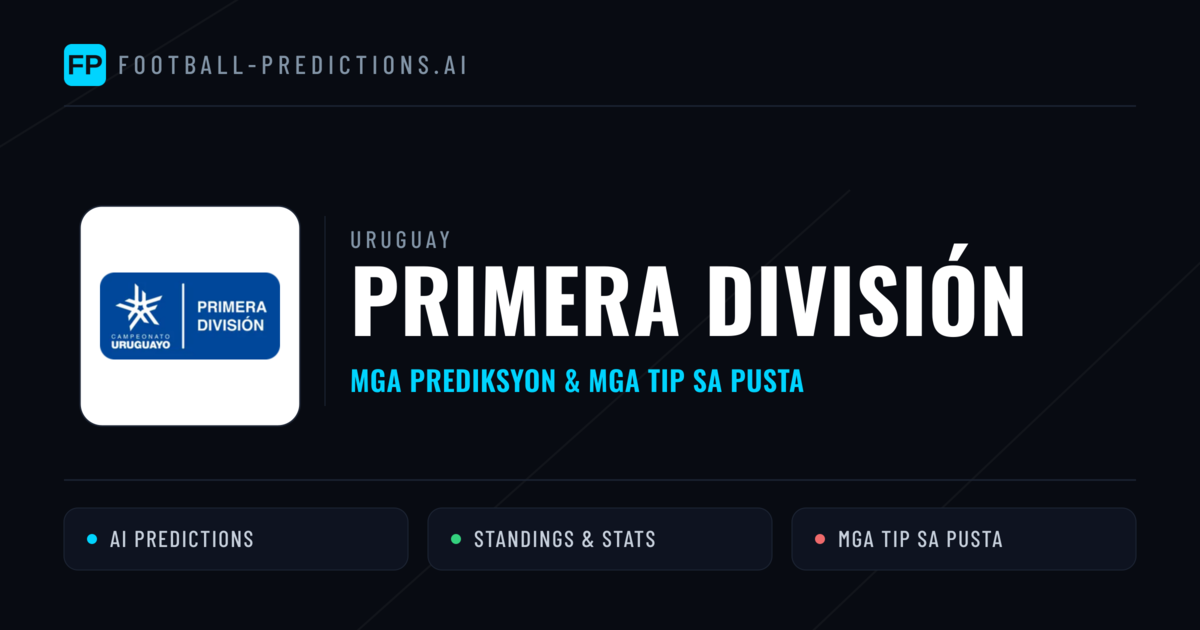 Uruguay Primera División Predictions & Betting Tips