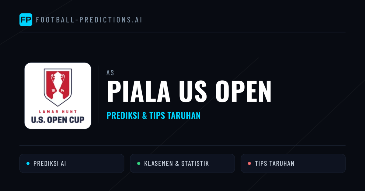 AS Piala US Open Prediksi & Tips Taruhan - Prediksi bola malam ini