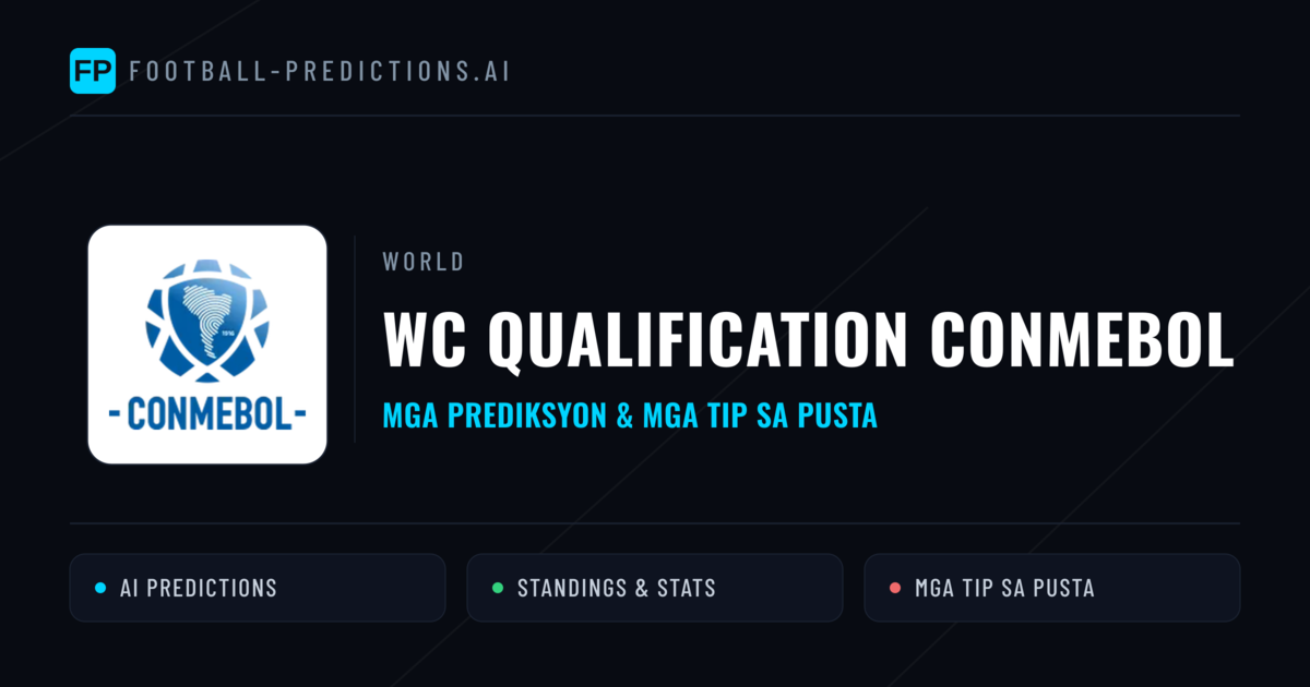 WC Qualification CONMEBOL Predictions & Betting Tips