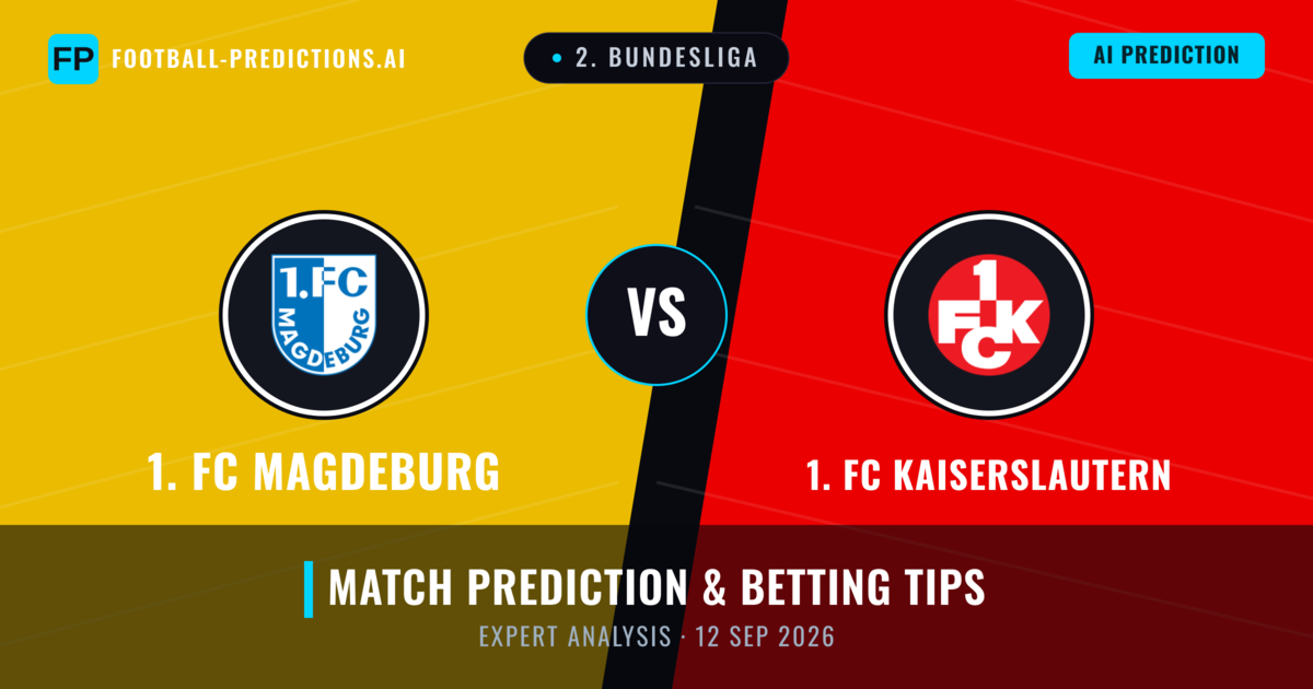 1. FC Magdeburg vs 1. FC Kaiserslautern — match prediction & preview