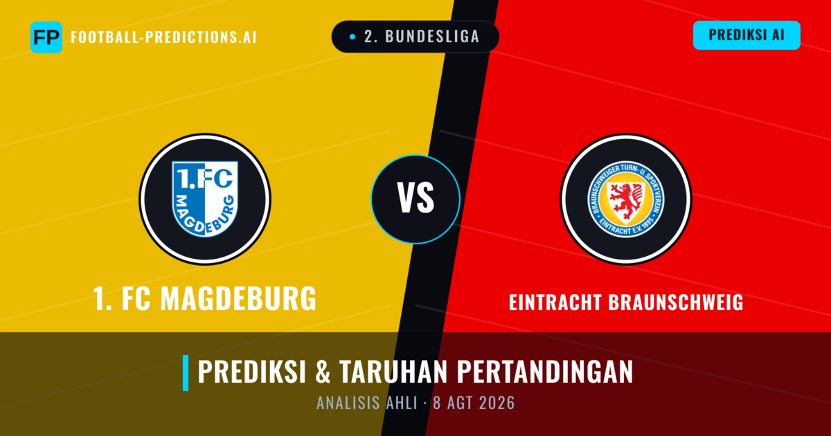 1. FC Magdeburg vs Eintracht Braunschweig — prediksi dan pratinjau pertandingan
