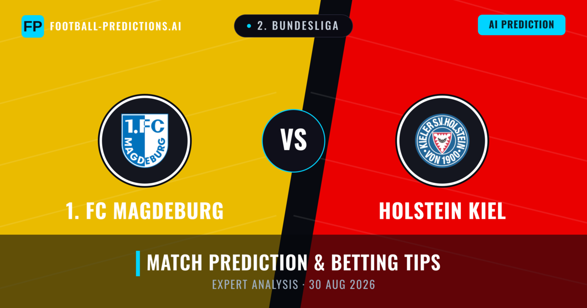 1. FC Magdeburg vs Holstein Kiel — match prediction & preview