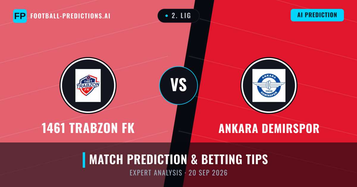 1461 Trabzon FK vs Ankara Demirspor — match prediction & preview