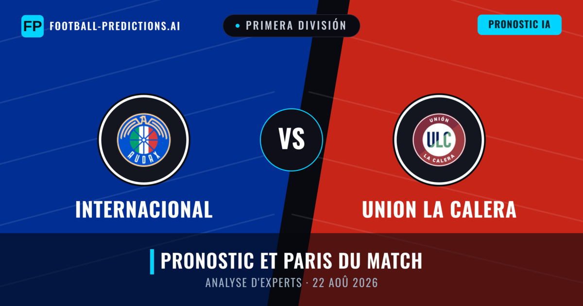 Internacional vs Union La Calera — pronostic et avant-match